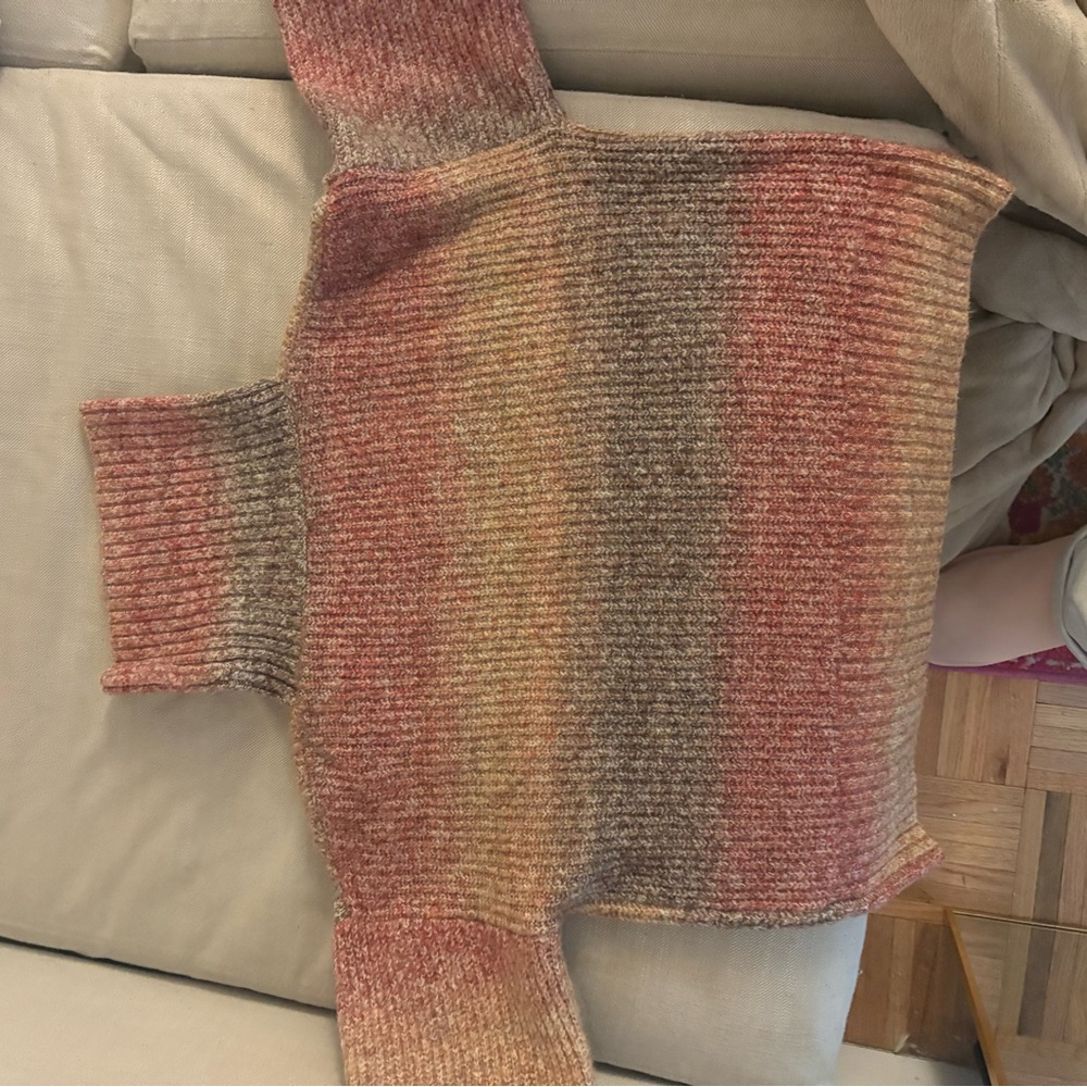 Multicolor Knit Women's Sweater